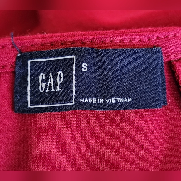 Gap Swing Skirt Women's Size Small New With Tags NWT Maroon Cranberry Dark Red - Picture 4 of 5